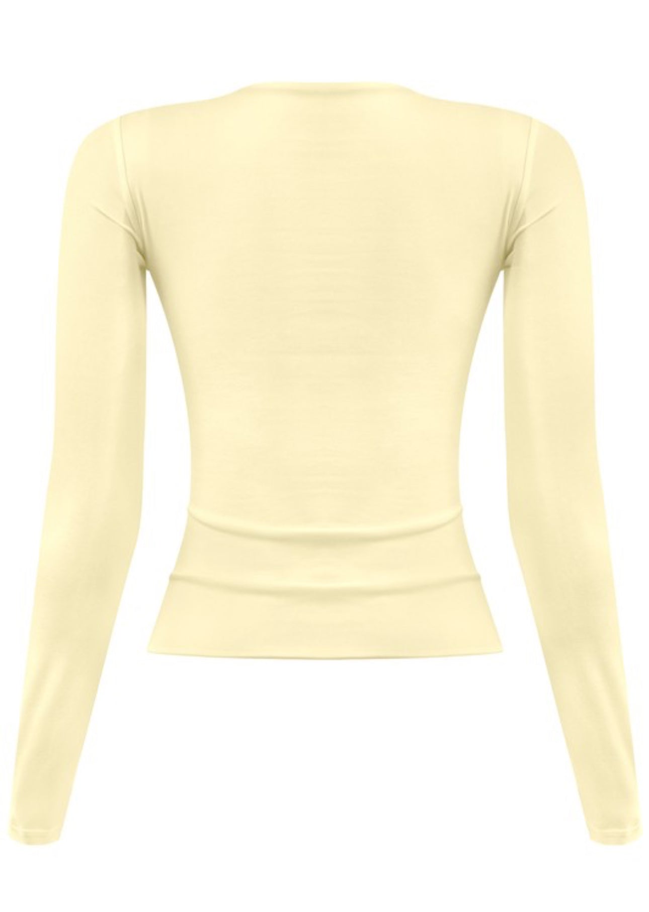Leslie Long sleeve in Light Yellow
