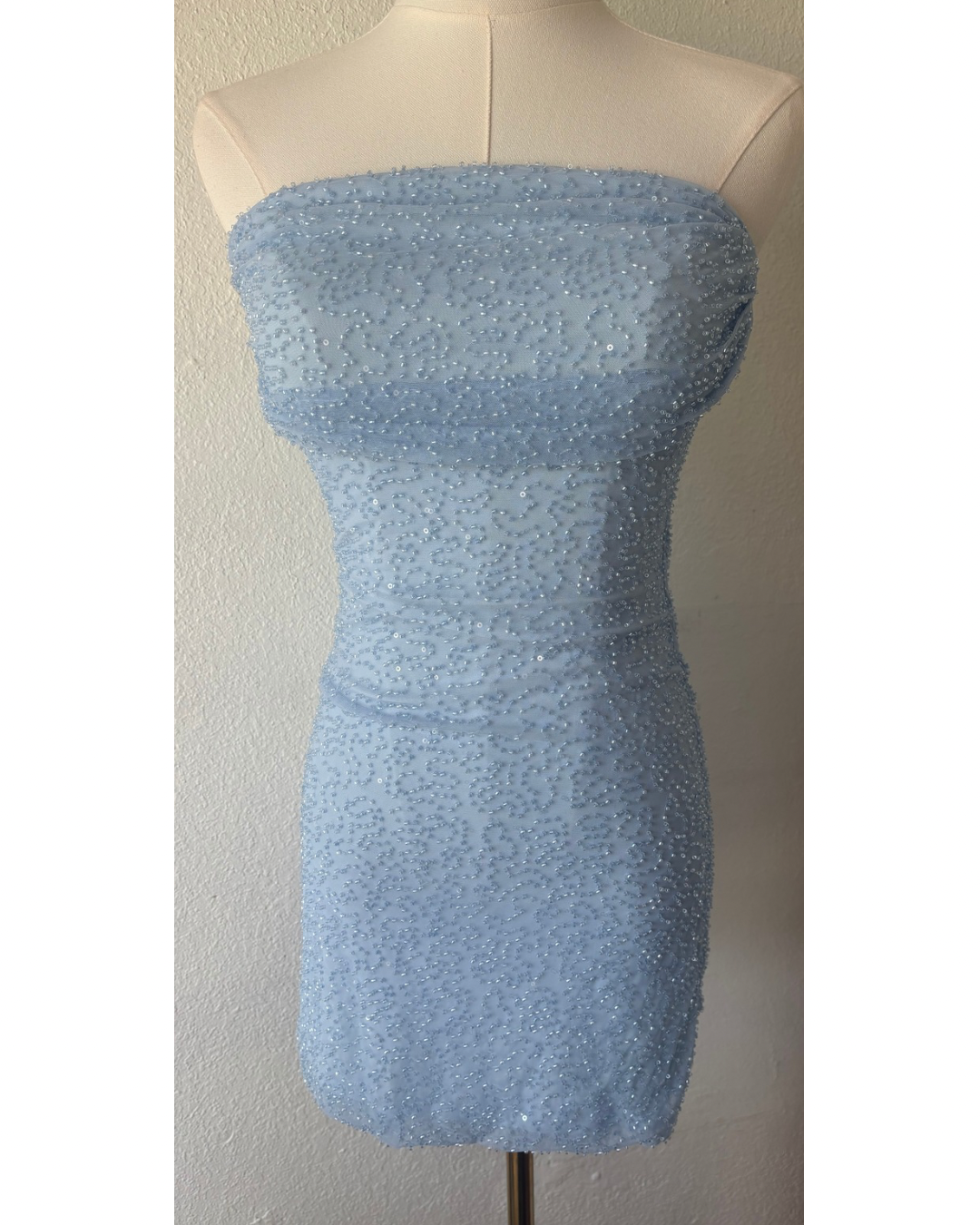 Sophie Blue Mini Dress