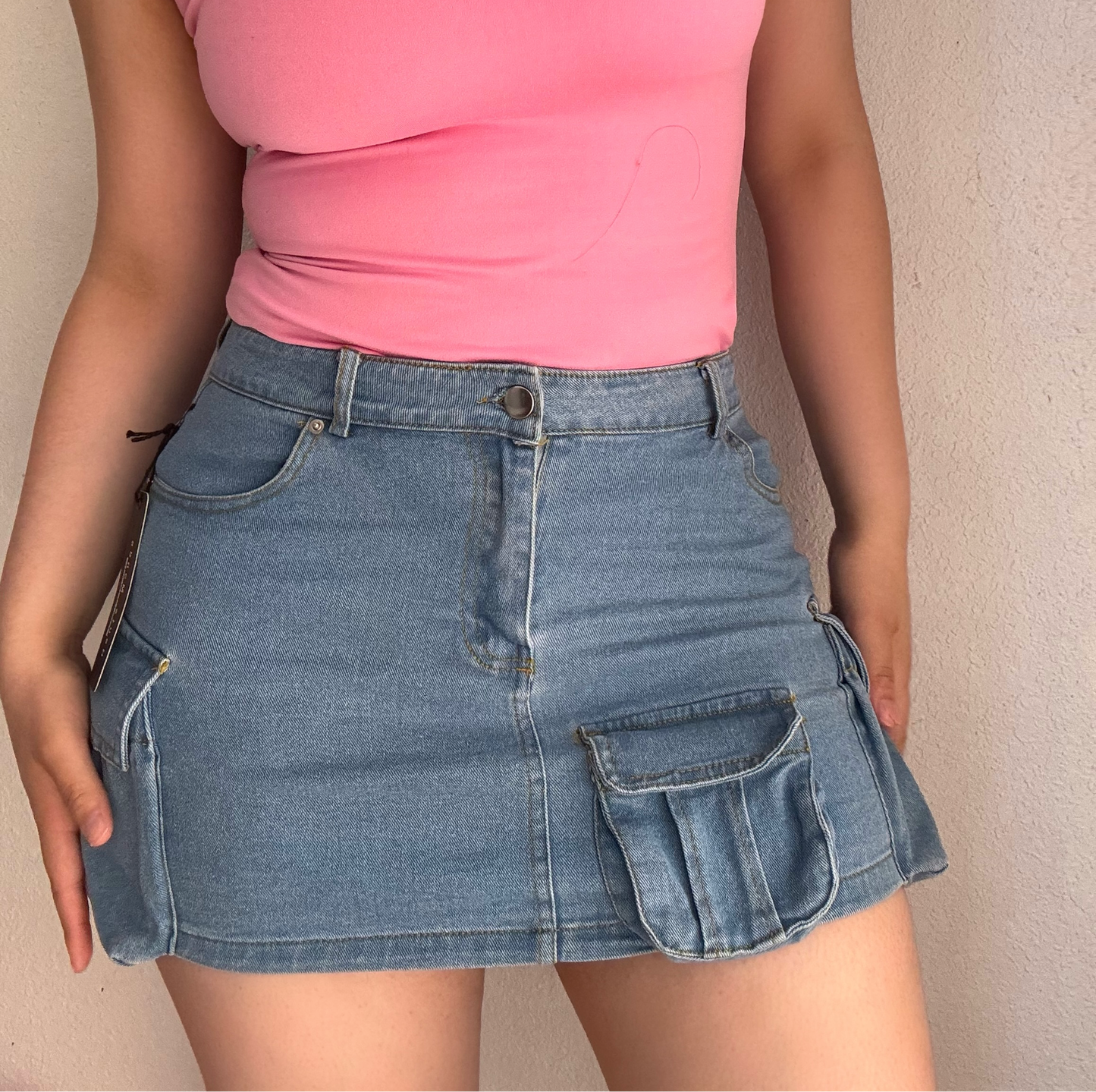 Elena Mini Cargo Skirt