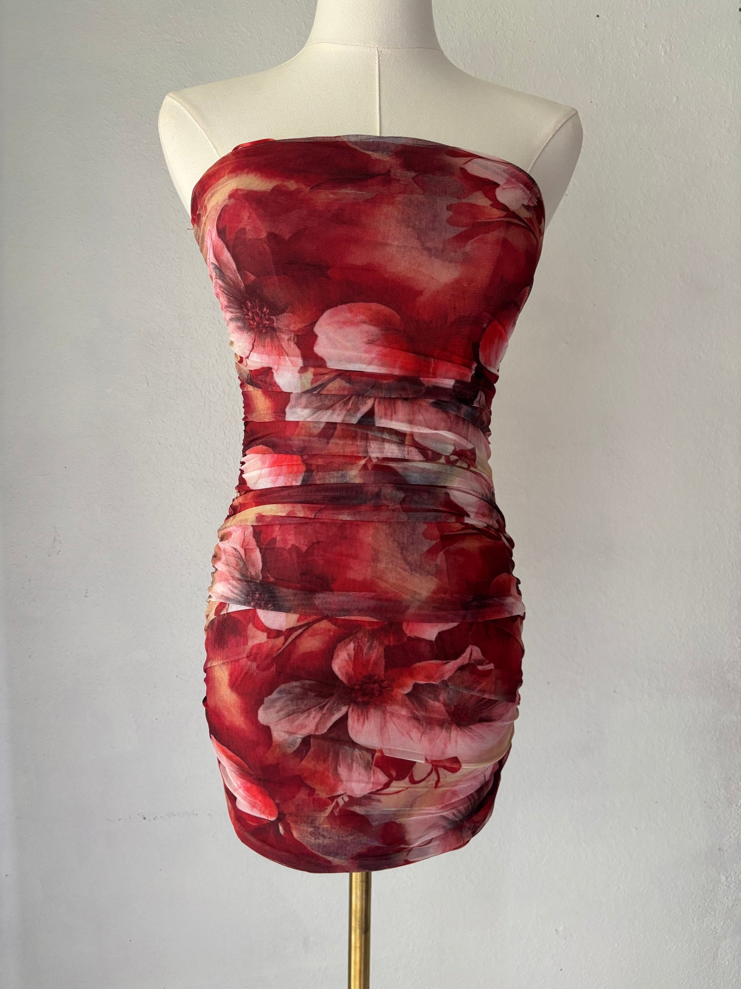 Yasmin Mesh Mini Dress