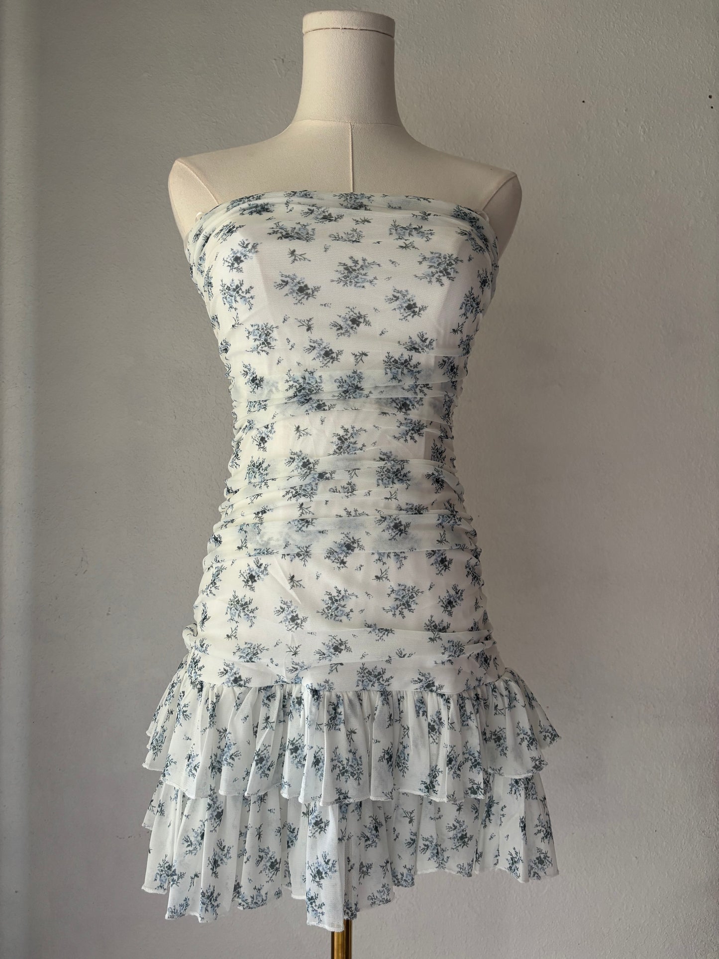 Samantha Ruffle Mini Dress