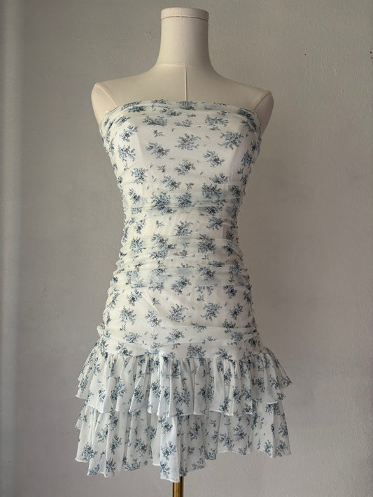 Samantha Ruffle Mini Dress