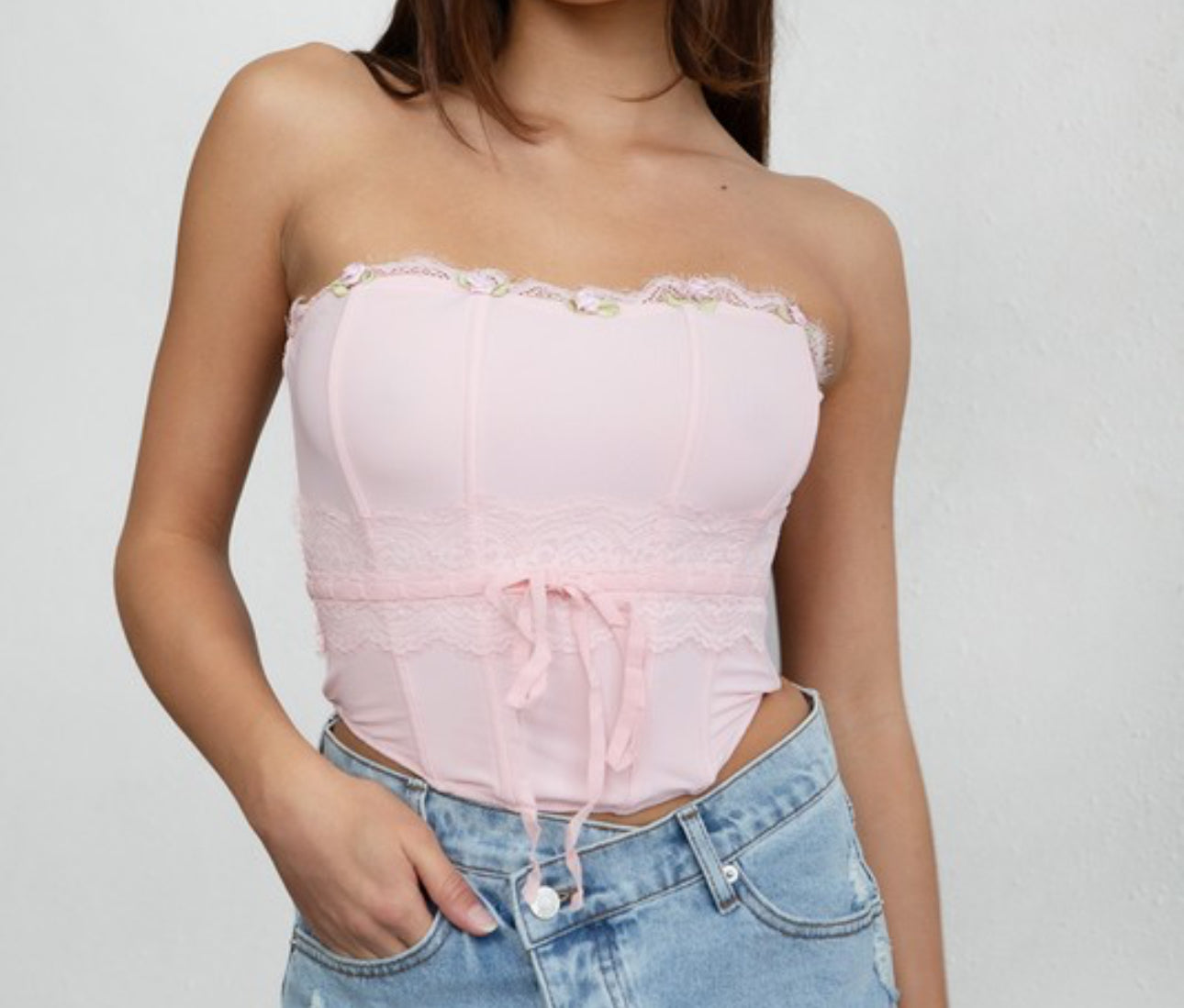 Rose Corset Top